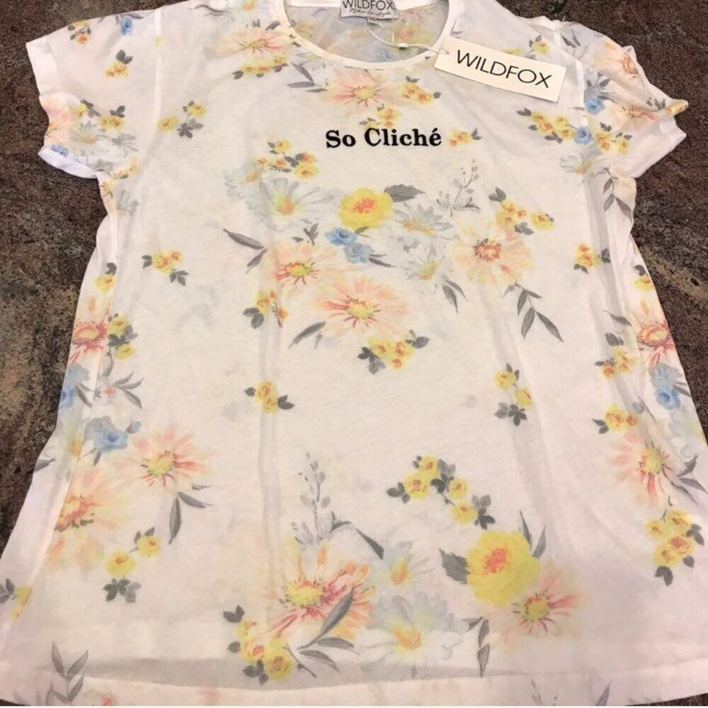 Wildfox So Cliche Manchester Top
